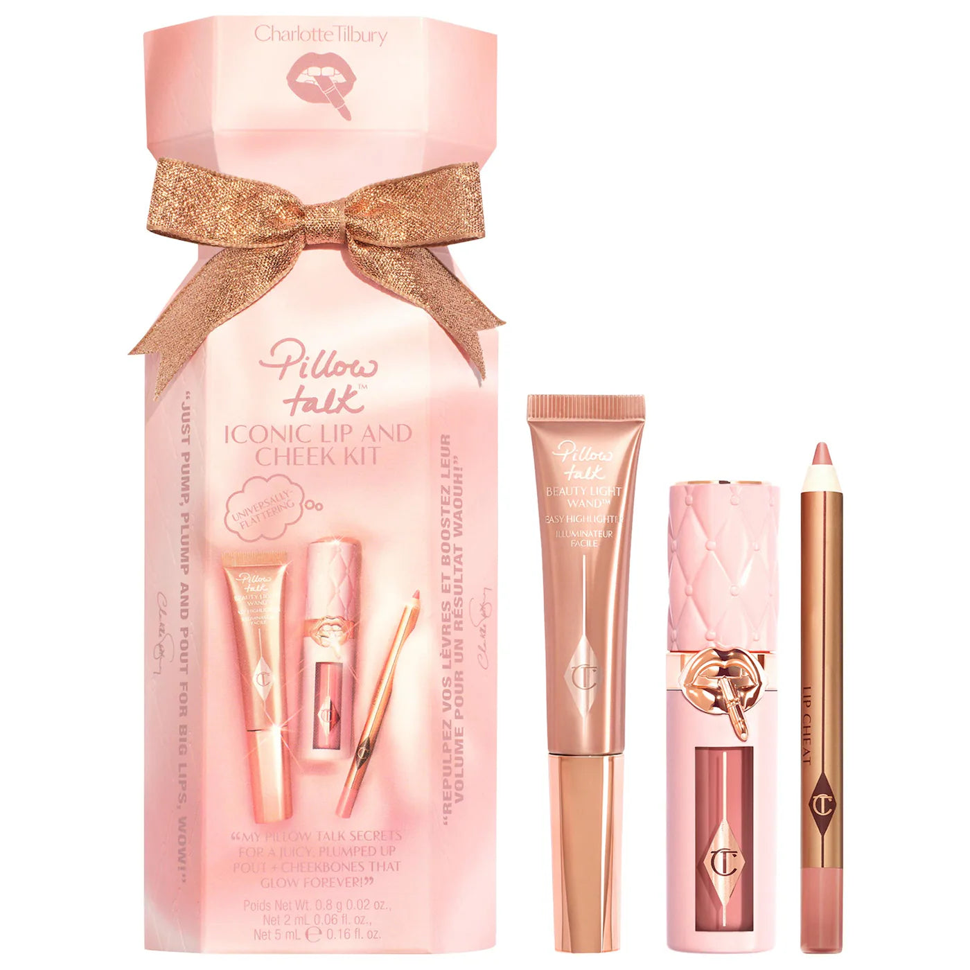 Sobre pedido: Charlotte Tilbury Lip and Cheek Trio Makeup Gift Set